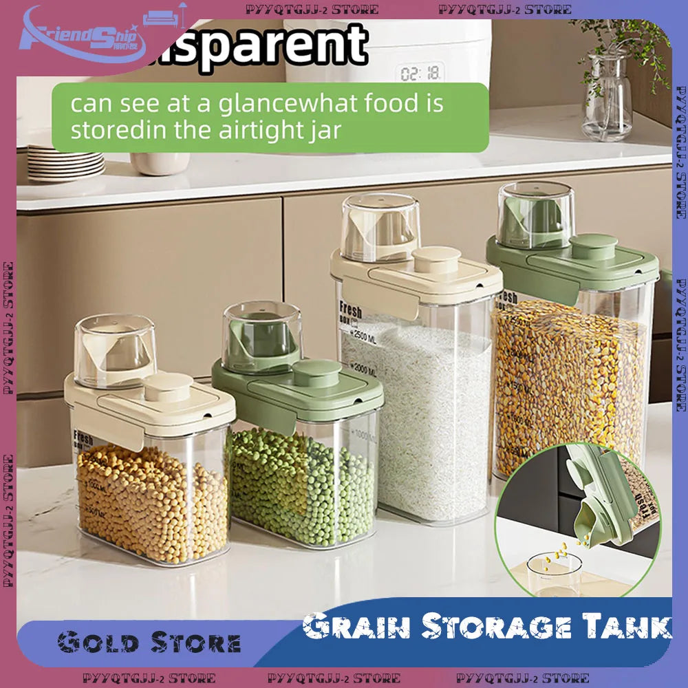 360 Degree Rotating Grain Storage Container Sealed Insect Proof